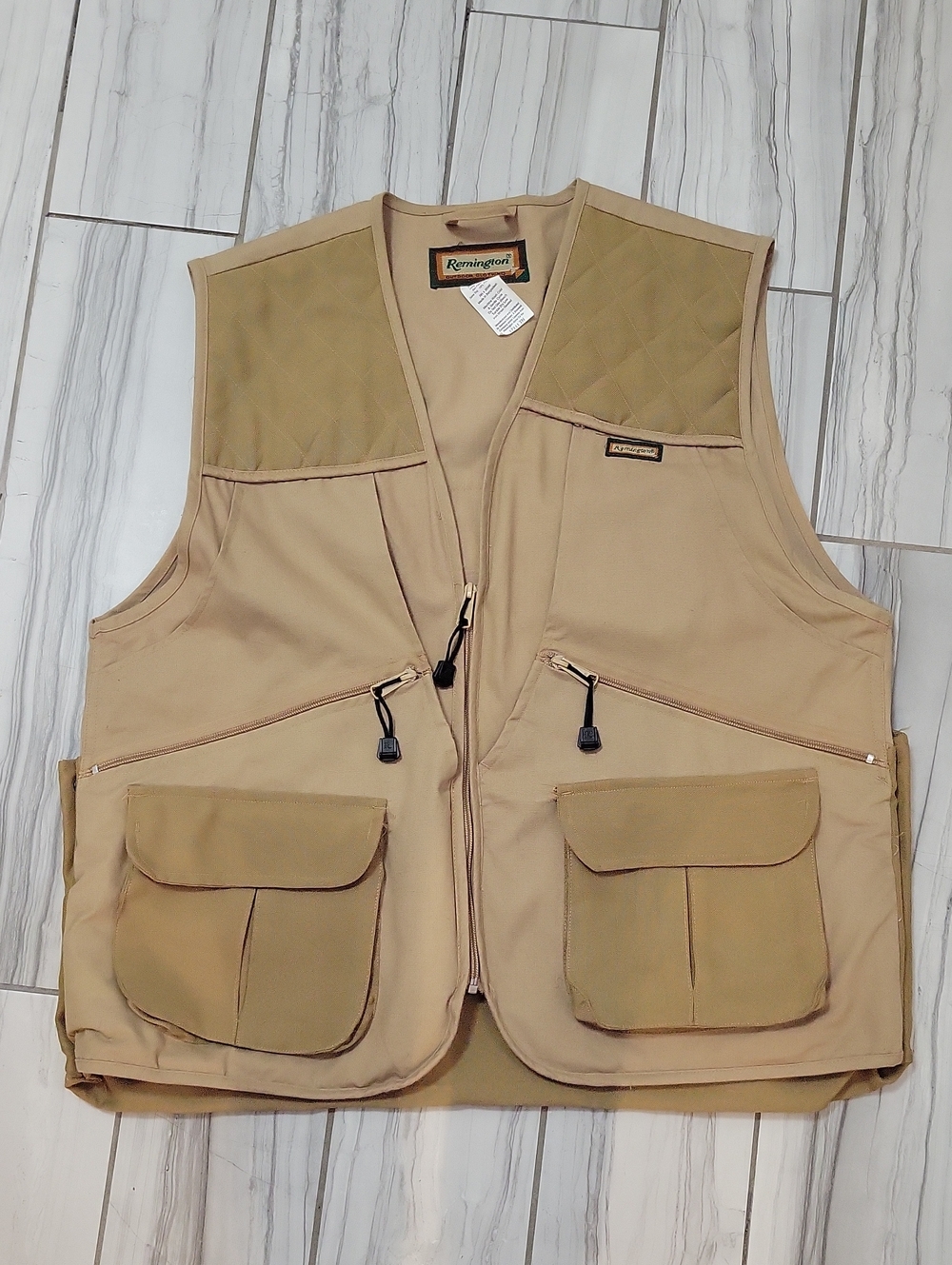 Remington Khaki Multi-Pocket Field Vest